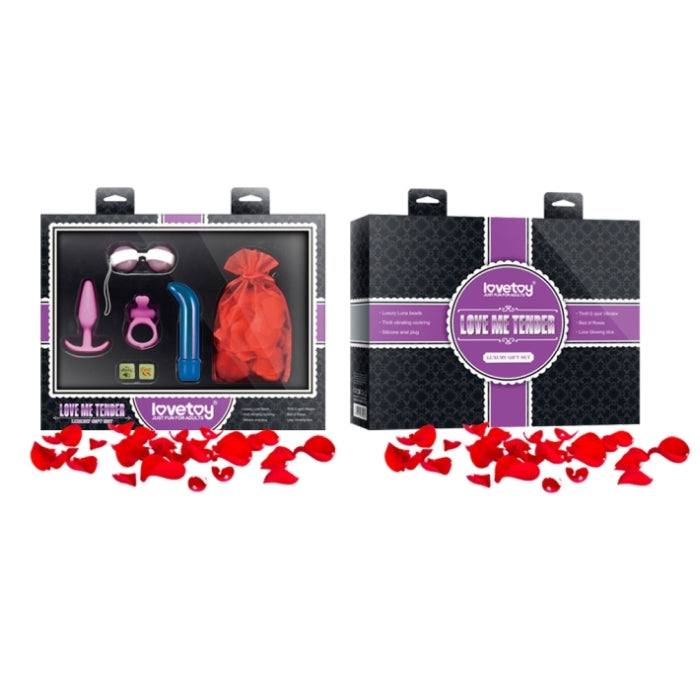 LOVE THRILLS LUXURY GIFT SET - LOVE ME TENDER