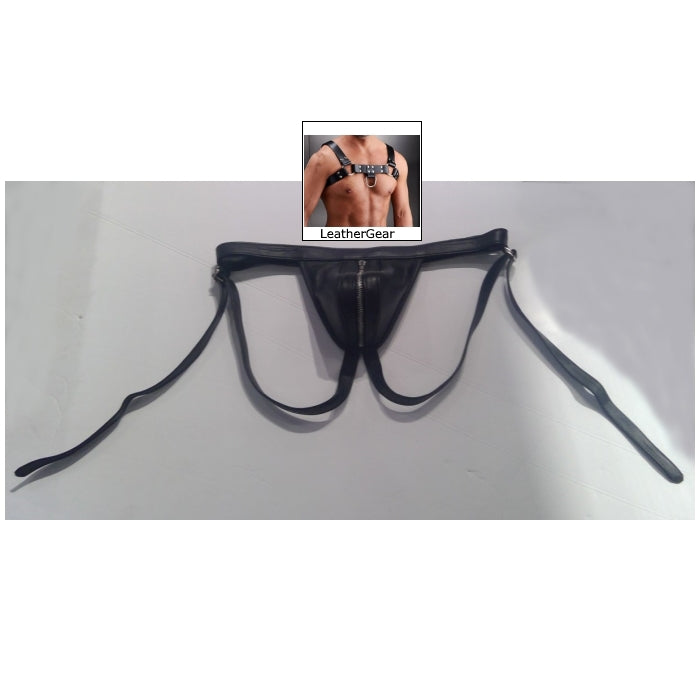 LEATHER JOCK MODEL 0002 - HANDMADE