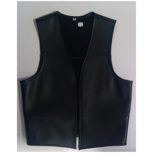 LEATHER VEST MODEL 0001 - HANDMADE