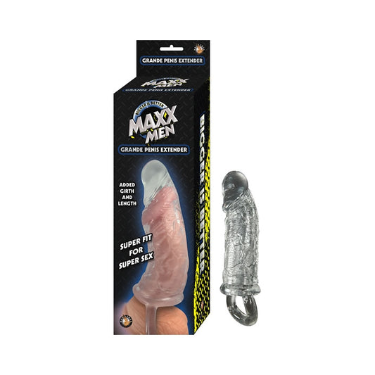 MAXX MEN GRANDE PENIS SLEEVE-CLEAR