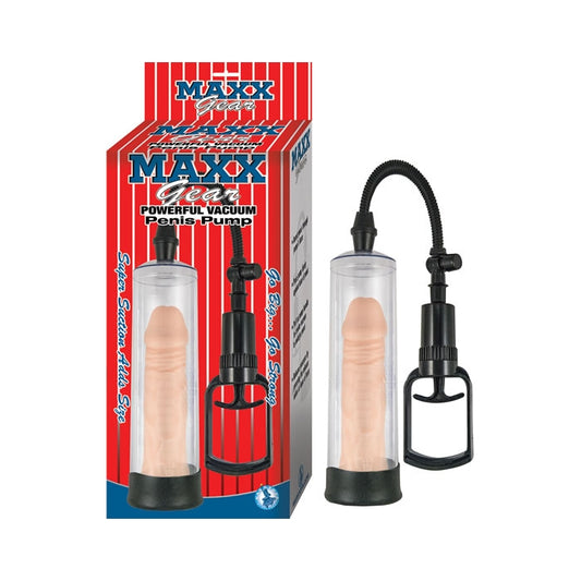 MAXX GEAR POWERFUL VACUUM PENIS PUMP-CLEAR