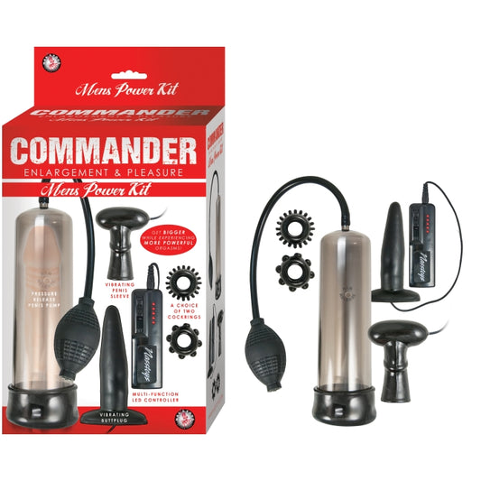 COMMANDER MENS POWER KIT-BLACK