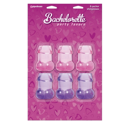 BP PECKER SHOT GLASSES - 6 PCS