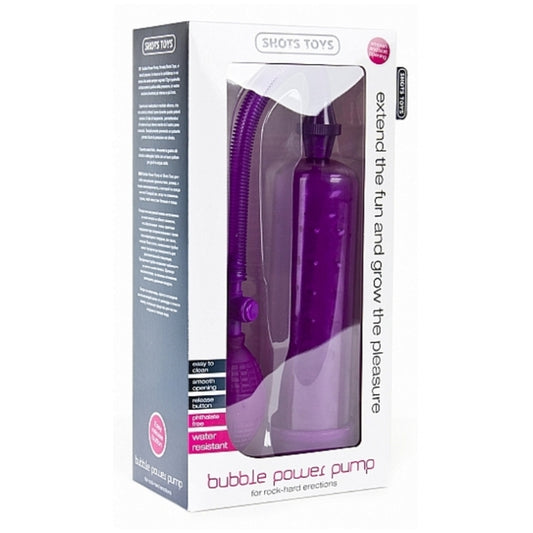 BUBBLE POWER PUMP - PURPLE