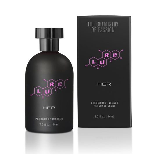 LURE BLACK LABEL FOR HER, PHEROMONE INFUSED PERSONAL SCENT